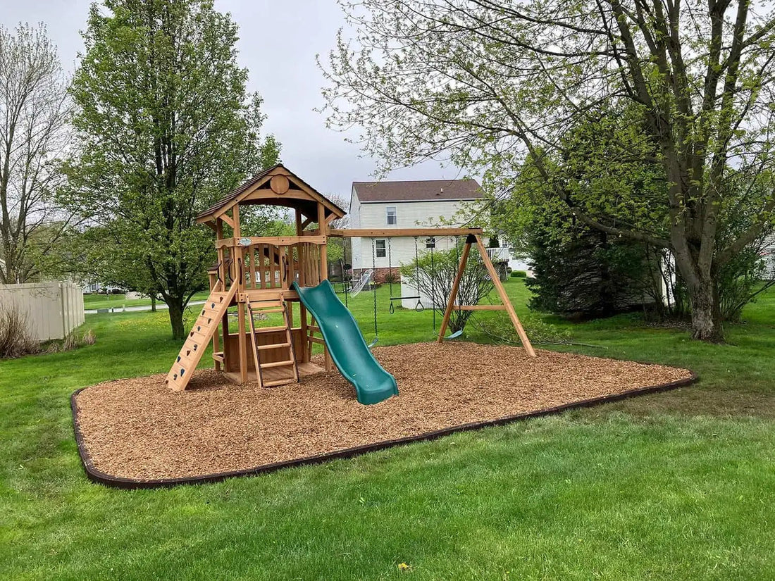 What Is The Best Material To Put Under A Swingset? - bearplaygrounds