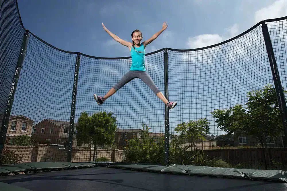 Why Are AlleyOOP Trampolines the Safest on the Market? - Bear Playgrounds