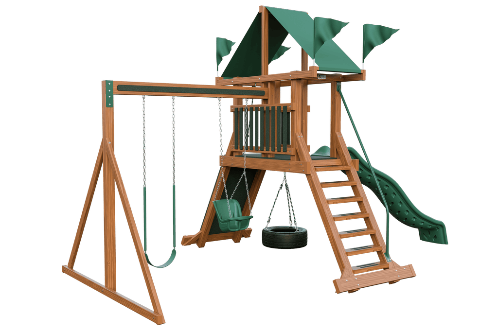 03 Climber 35 Wg Green Front Left