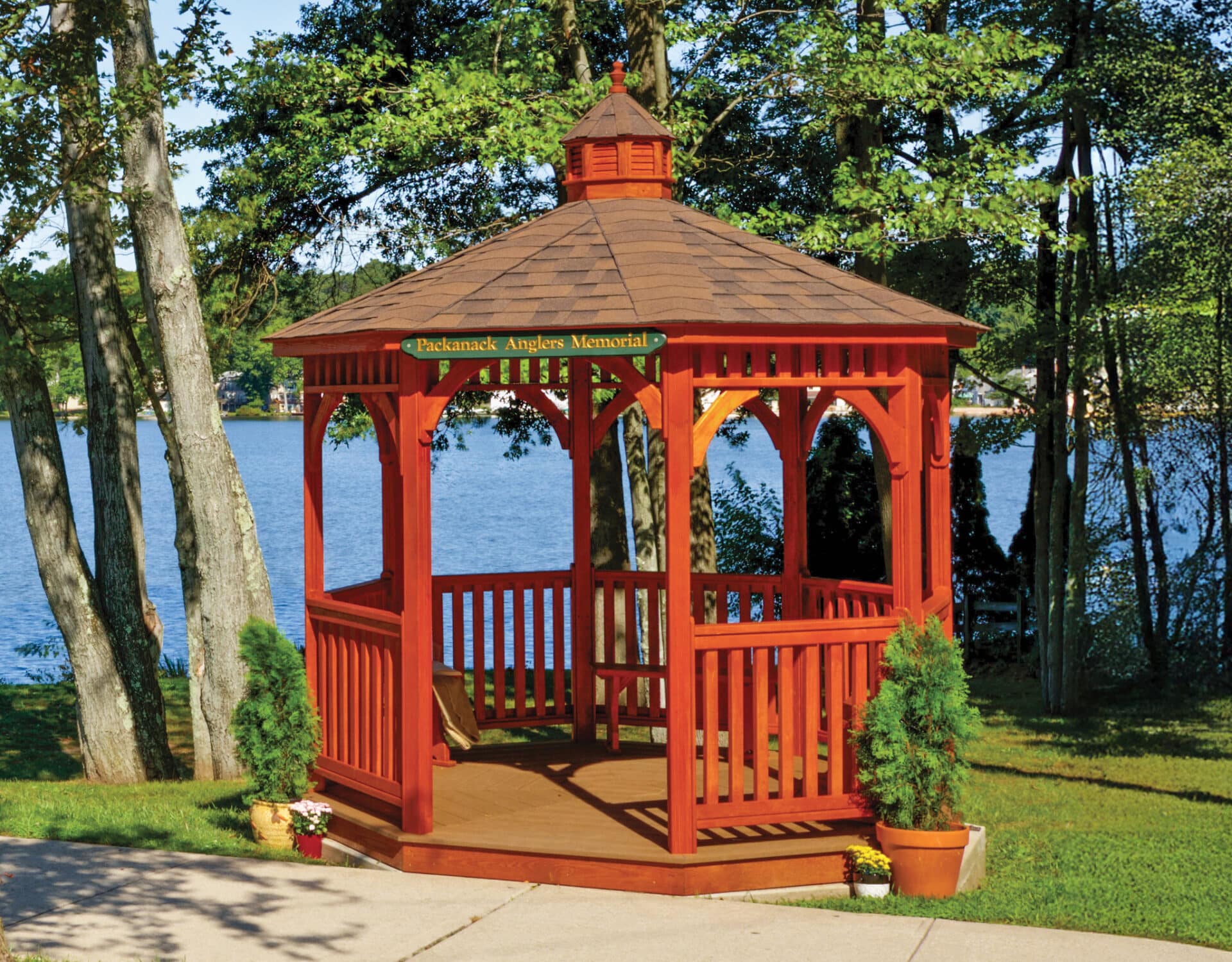 Octagon Gazebo - bearplaygrounds