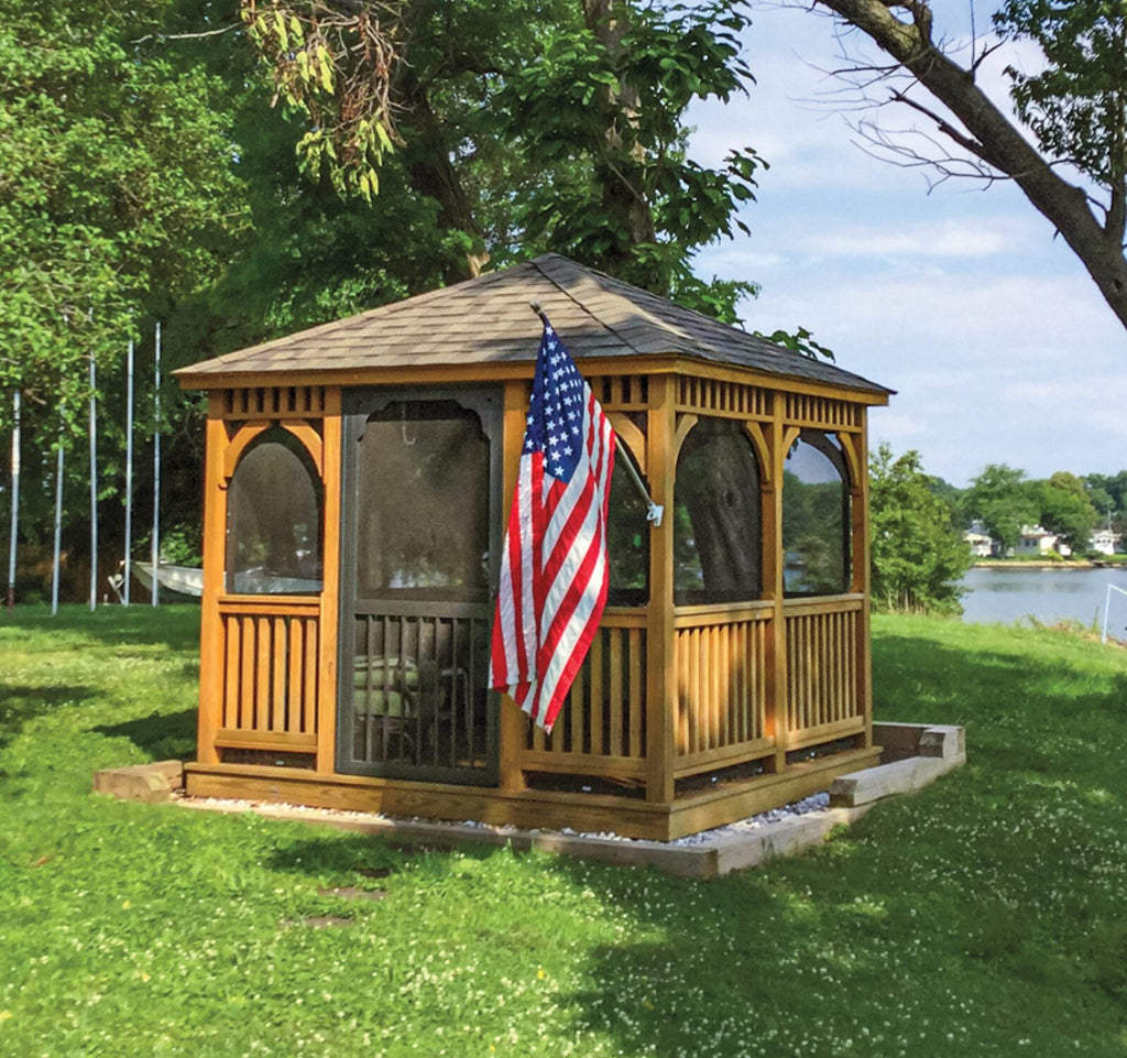 Rectangle Gazebo - bearplaygrounds