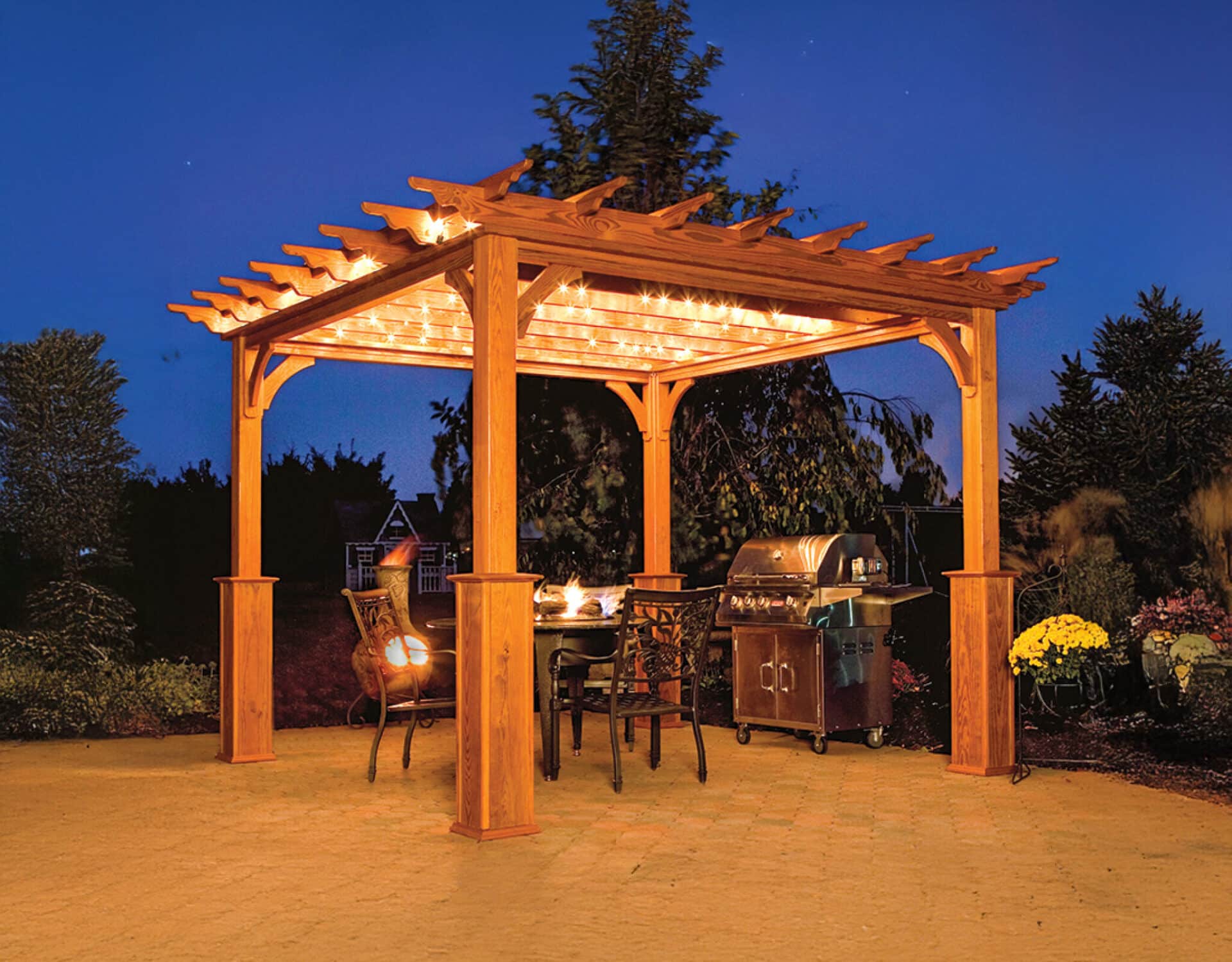 Traditional Pergola - bearplaygrounds
