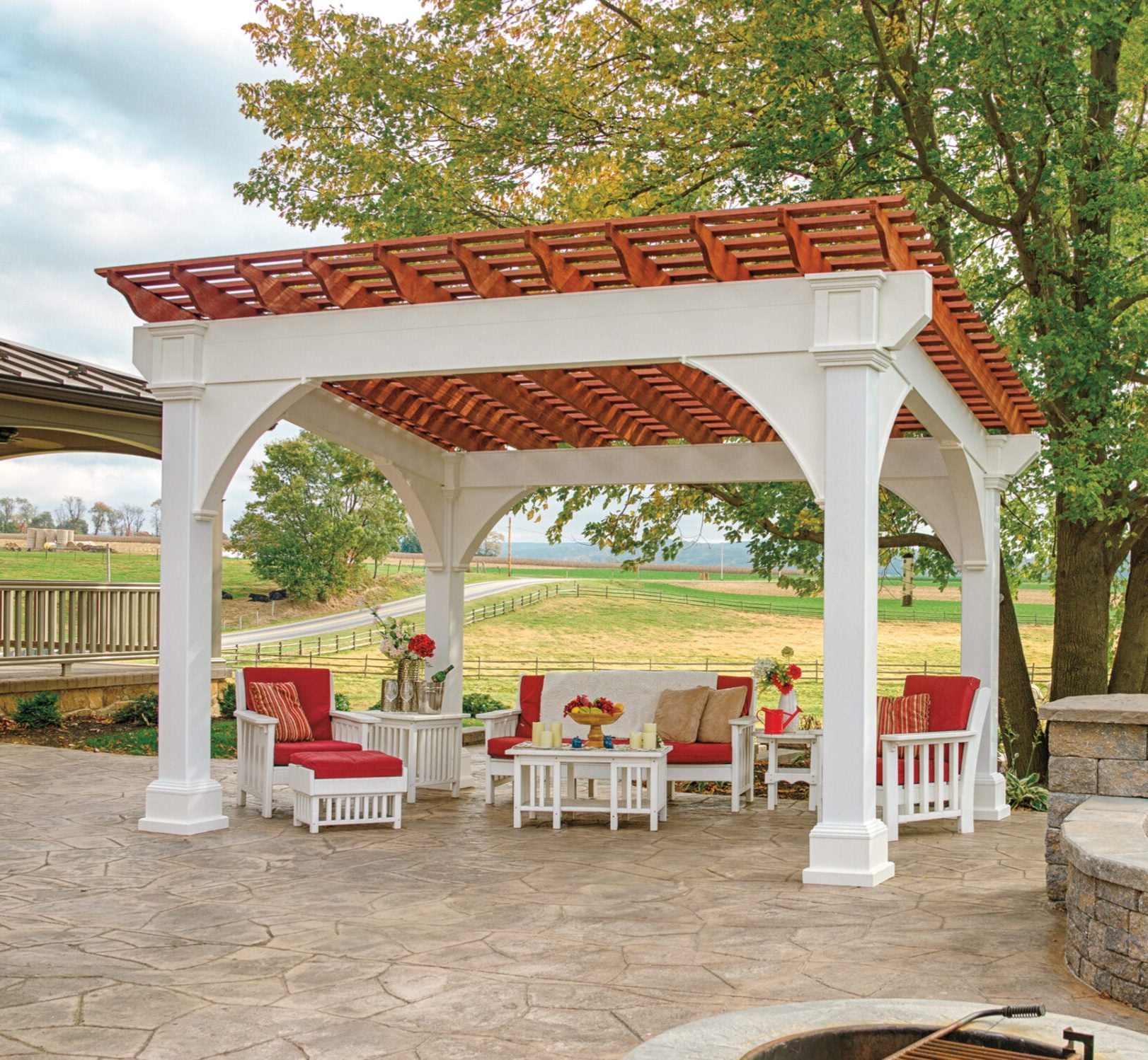Santa Fe Pergola - bearplaygrounds