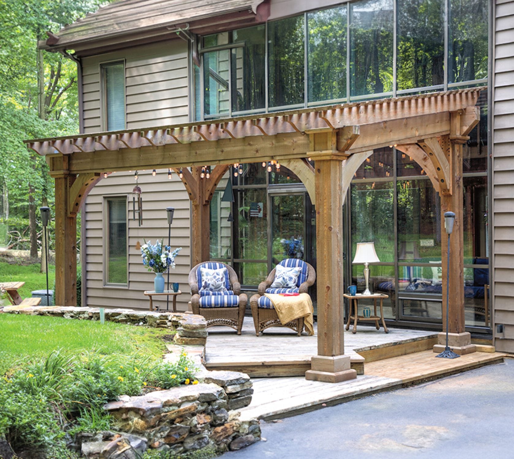 Santa Fe Pergola - bearplaygrounds