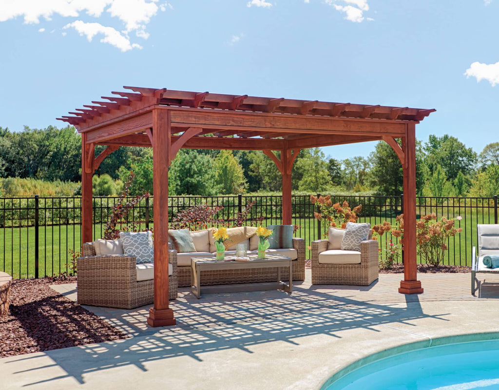 Traditional Pergola - bearplaygrounds