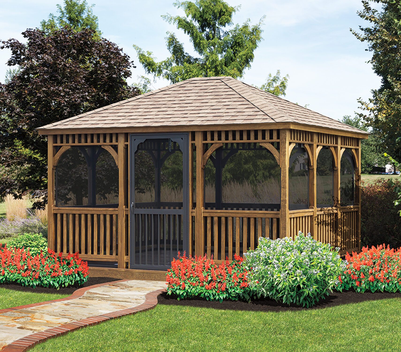Rectangle Gazebo - bearplaygrounds