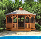 Oval Gazebo - bearplaygrounds