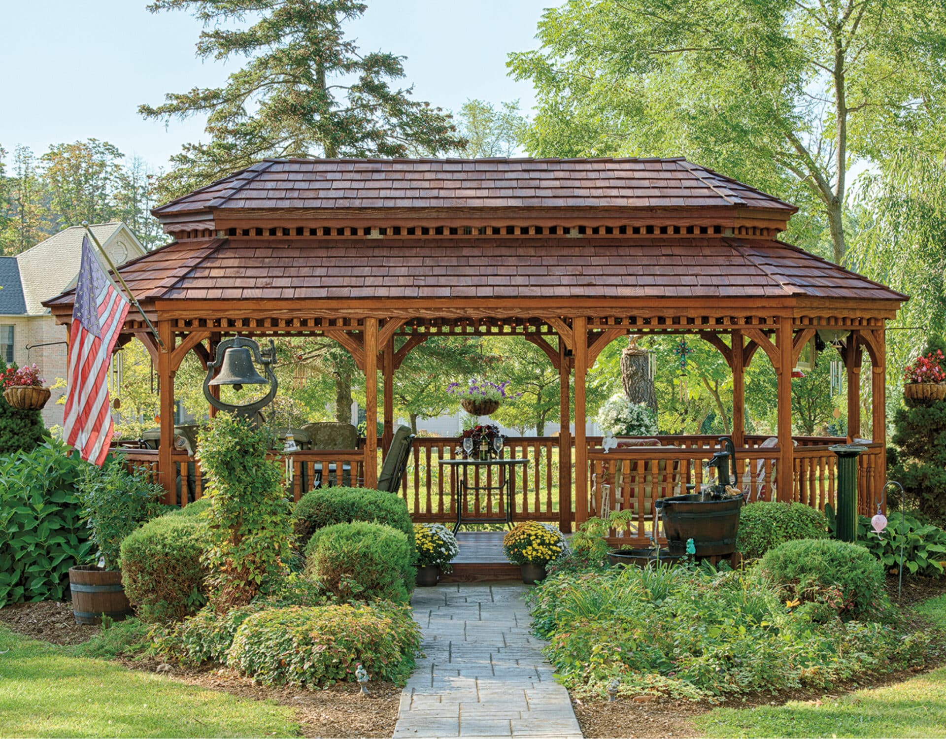 Oval Gazebo - bearplaygrounds