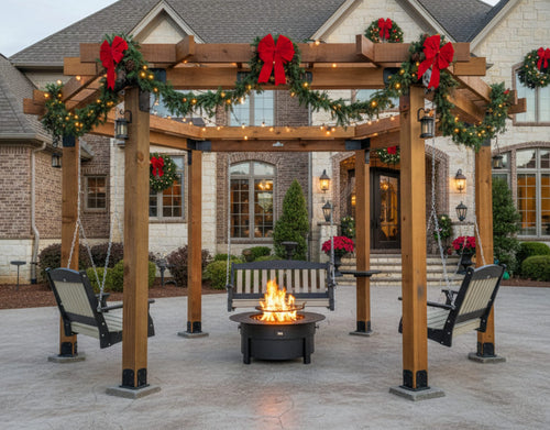 Ring of Fire Pergola - bearplaygrounds