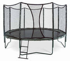 14' Variable Bounce Trampoline w/ 2 Step Ladder (Display Model) - bearplaygrounds