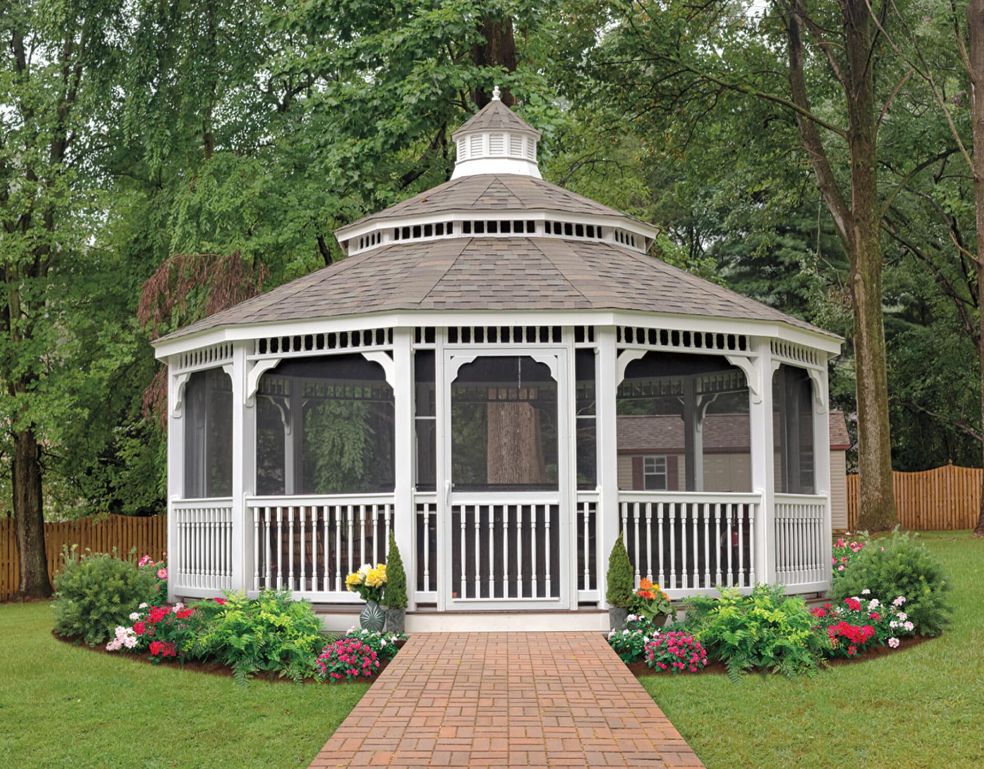 Dodecagon Gazebo - bearplaygrounds
