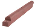 4" x 4' x 3" Flexible Rubber Border - bearplaygrounds