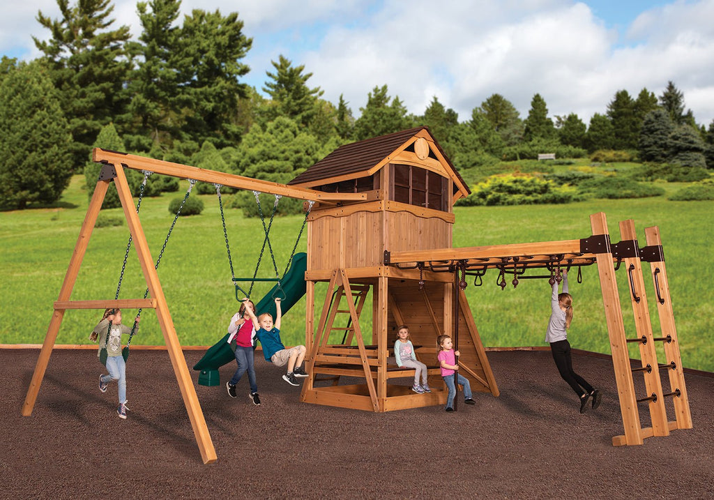 Backyard Adventures Olympian Outlook XL 1C - bearplaygrounds