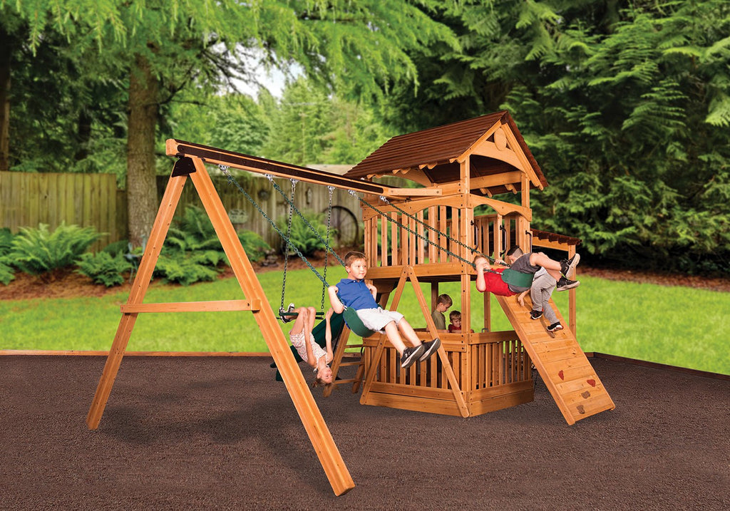 Backyard Adventures Olympian Treehouse XL 2 - bearplaygrounds