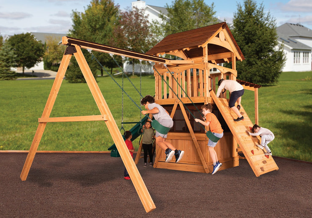 Backyard Adventures Olympian Treehouse XL 3 - bearplaygrounds