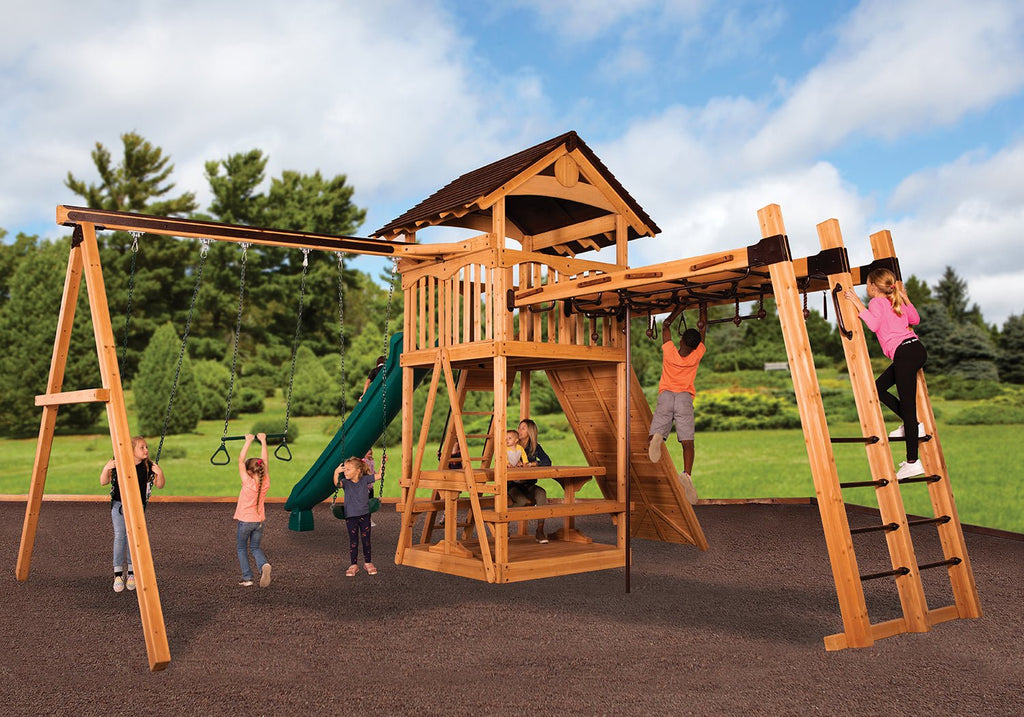 Backyard Adventures Titan Treehouse XL 2 - bearplaygrounds