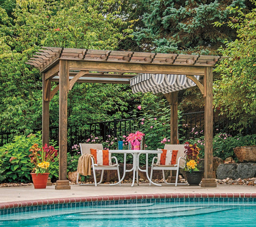 Traditional Pergola - bearplaygrounds