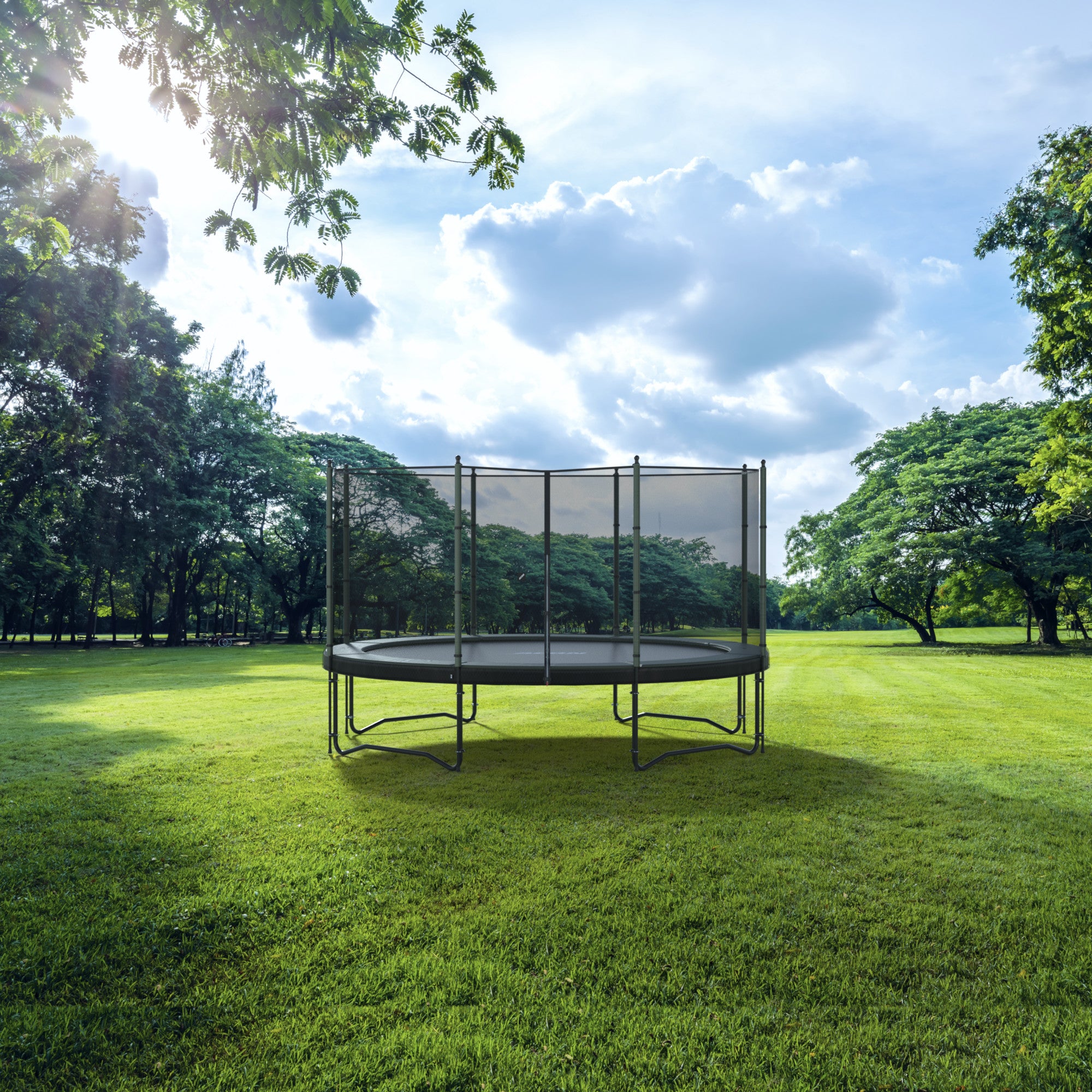 ACON Air 14ft Round Trampoline with Standard Enclosure