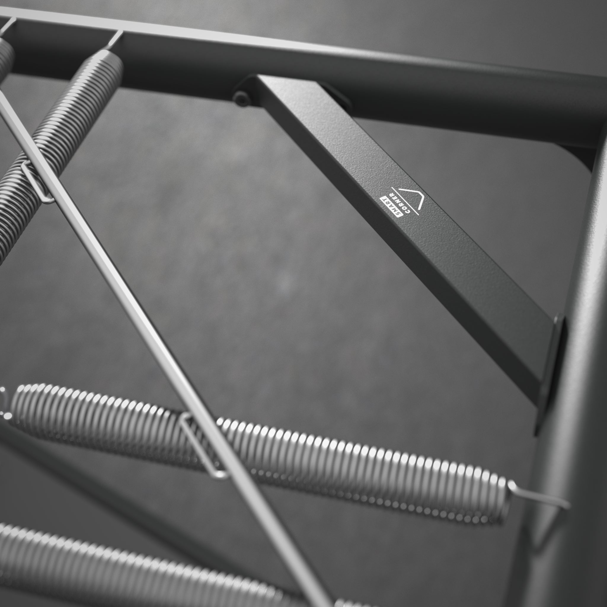 ACON X 17ft Rectangular Trampoline smart corner detail