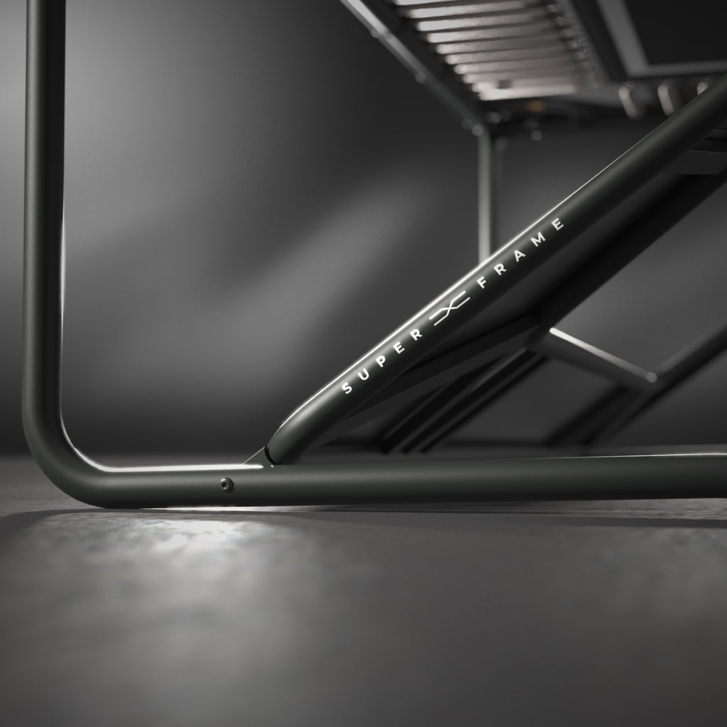 ACON X 17ft Rectangular Trampoline SuperX frame detail