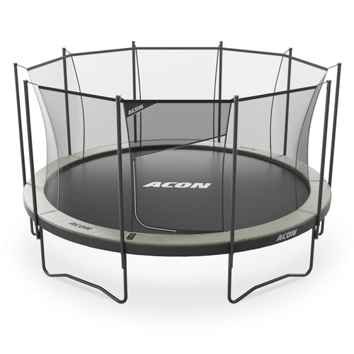 ACON Air Gen 2.0 15ft Round Trampoline with Net & Ladder - bearplaygrounds