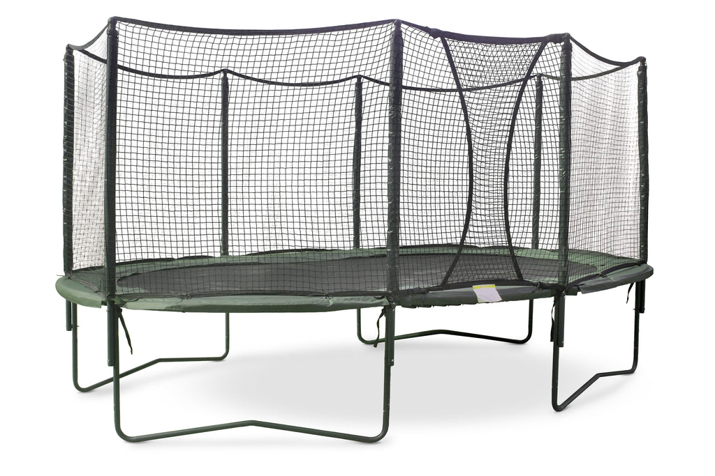 AlleyOop 12x17 Oval Trampoline - Bear Playgrounds