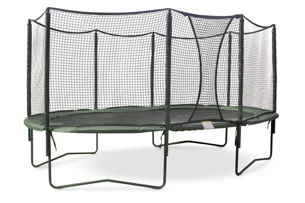 AlleyOop 12x17 Oval Trampoline - Bear Playgrounds