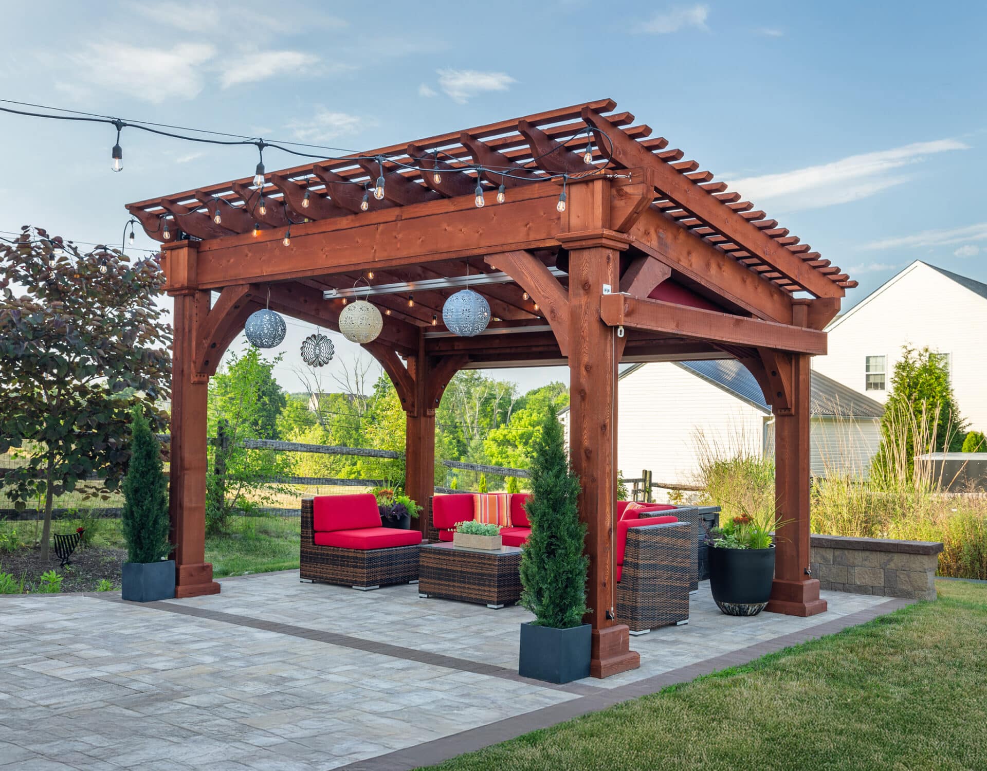 Santa Fe Pergola - bearplaygrounds