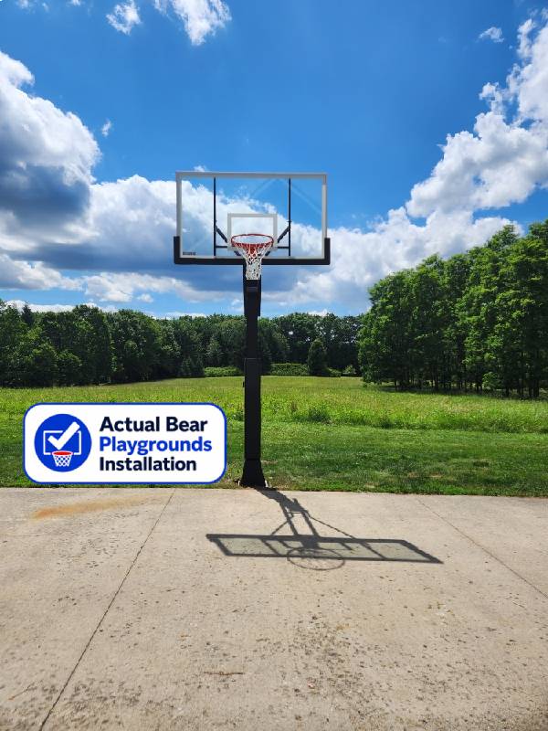 Standard Adjustable SA66-72 Basketball Hoop - Bear Playgrounds