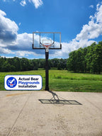Standard Adjustable SA66-72 Basketball Hoop - Bear Playgrounds