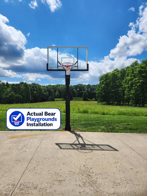 Standard Adjustable SA66-72 Basketball Hoop - Bear Playgrounds