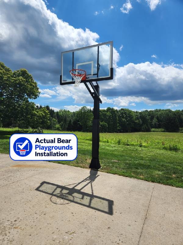 Standard Adjustable SA66-72 Basketball Hoop - Bear Playgrounds