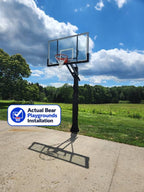 Standard Adjustable SA66-72 Basketball Hoop - Bear Playgrounds