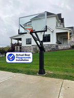 Stadium View Adjustable SVA885-72 Basketball Hoop - Bear Playgrounds