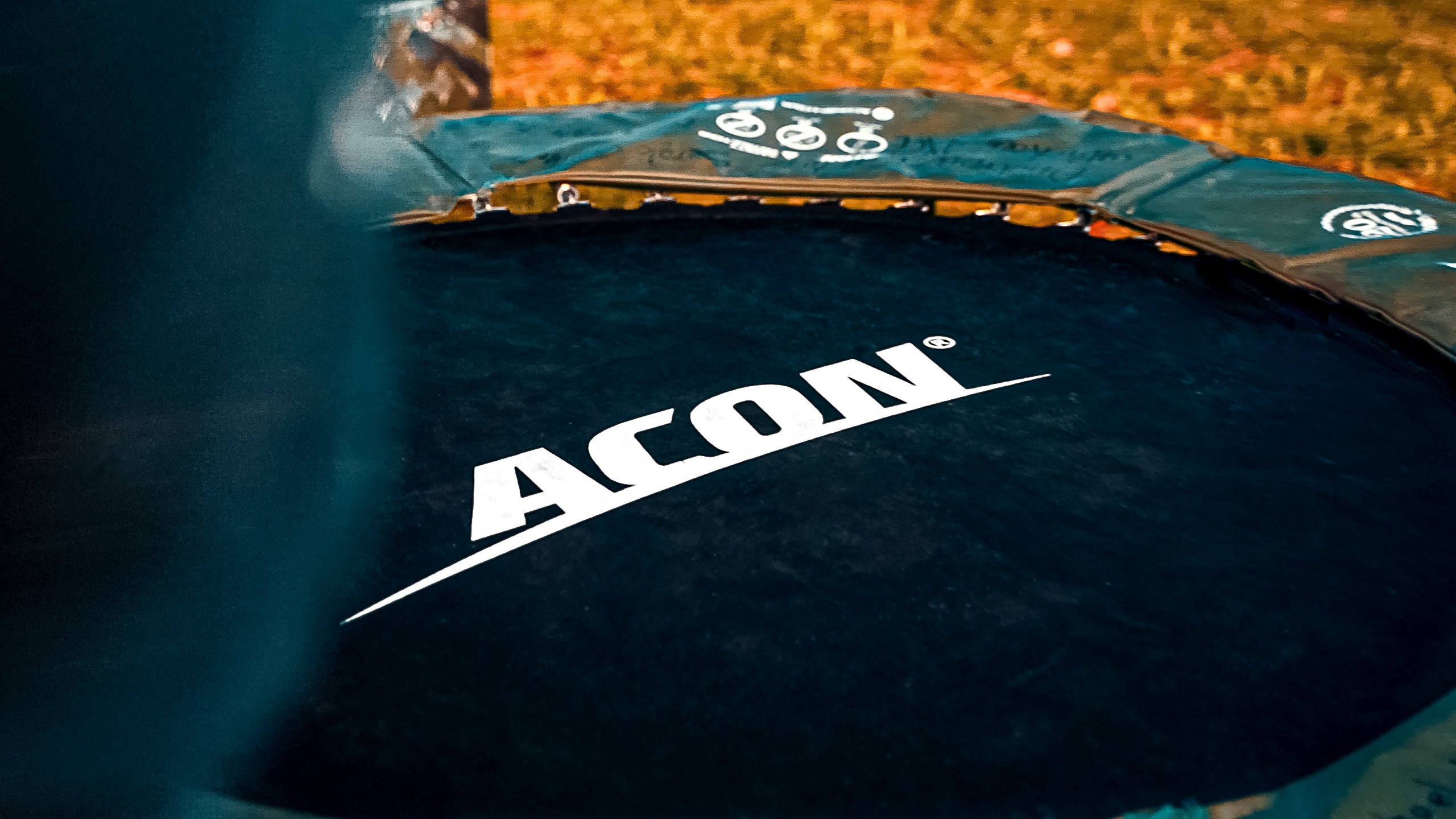 ACON Air 6ft Round Trampoline in use