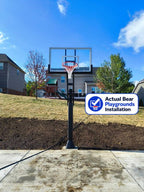Heavy Duty Adjustable HDA553-60 Basketball Hoop - Bear Playgrounds