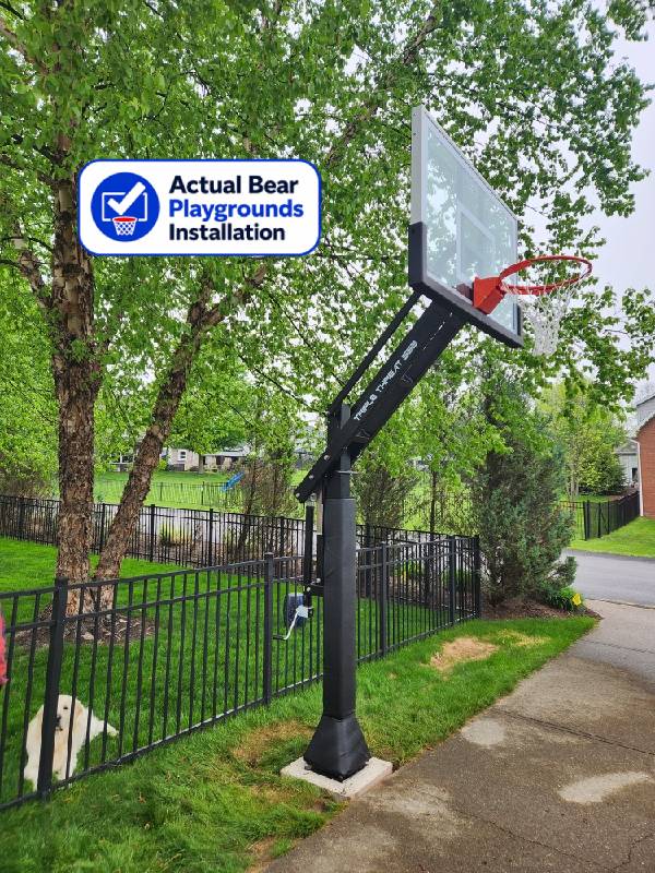 Heavy Duty Adjustable HDA553-60 Basketball Hoop - Bear Playgrounds