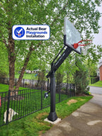 Heavy Duty Adjustable HDA553-60 Basketball Hoop - Bear Playgrounds