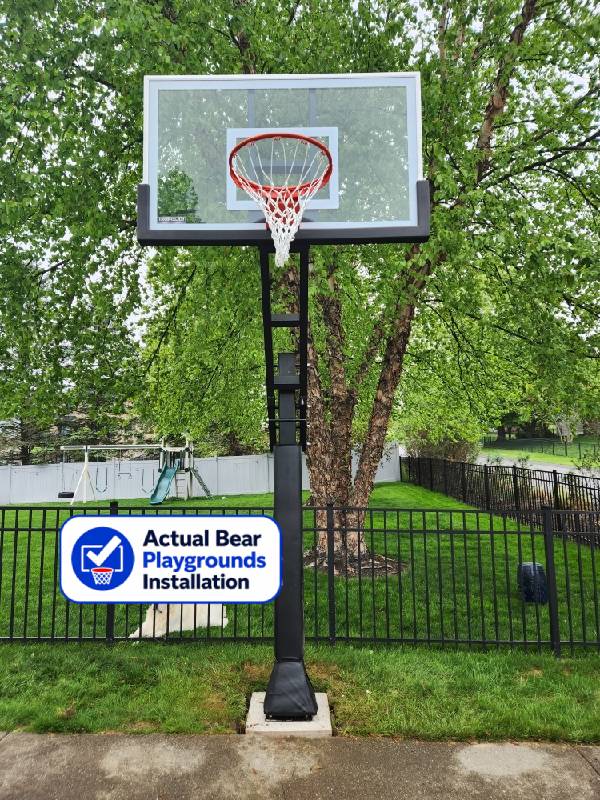 Heavy Duty Adjustable HDA553-60 Basketball Hoop - Bear Playgrounds