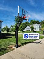 Heavy Duty Adjustable HDA553-60 Basketball Hoop - Bear Playgrounds