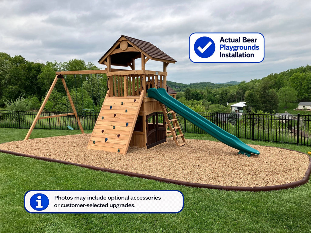 Engineered Wood Playground Mulch (Cu/Yd) - Bear Playgrounds