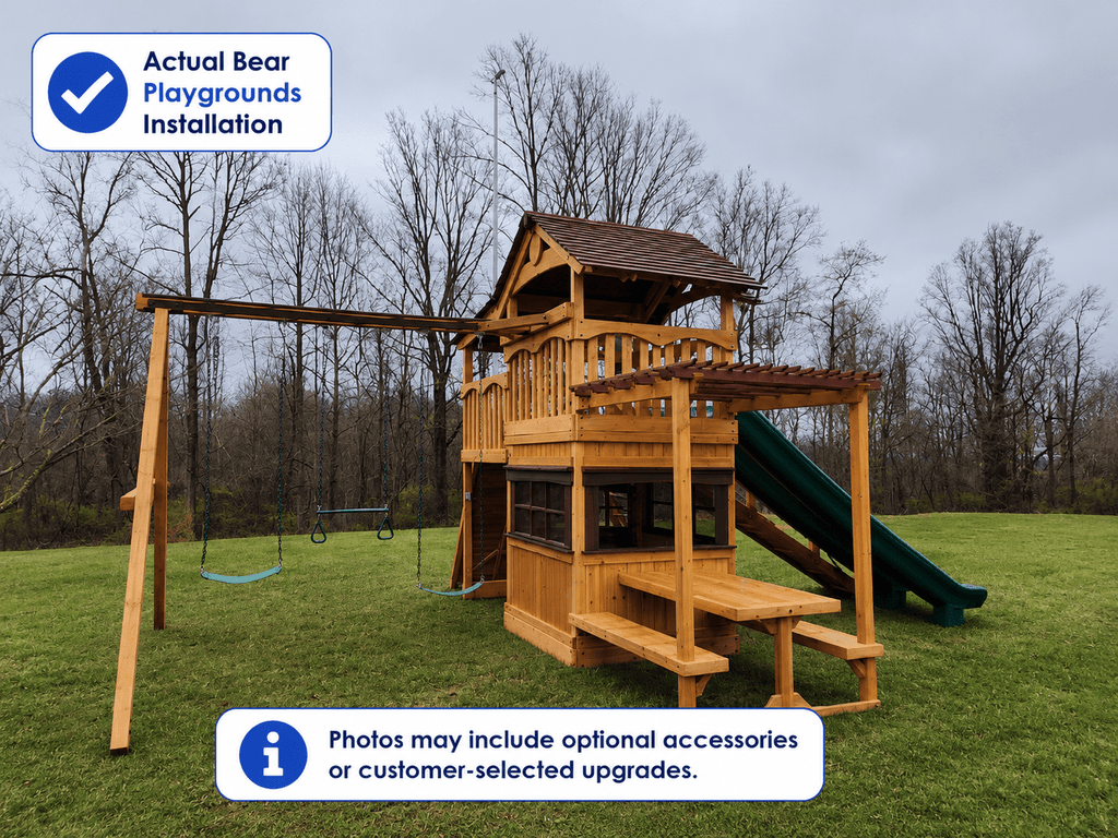 Backyard Adventures Titan Treehouse XL 4 - Bear Playgrounds