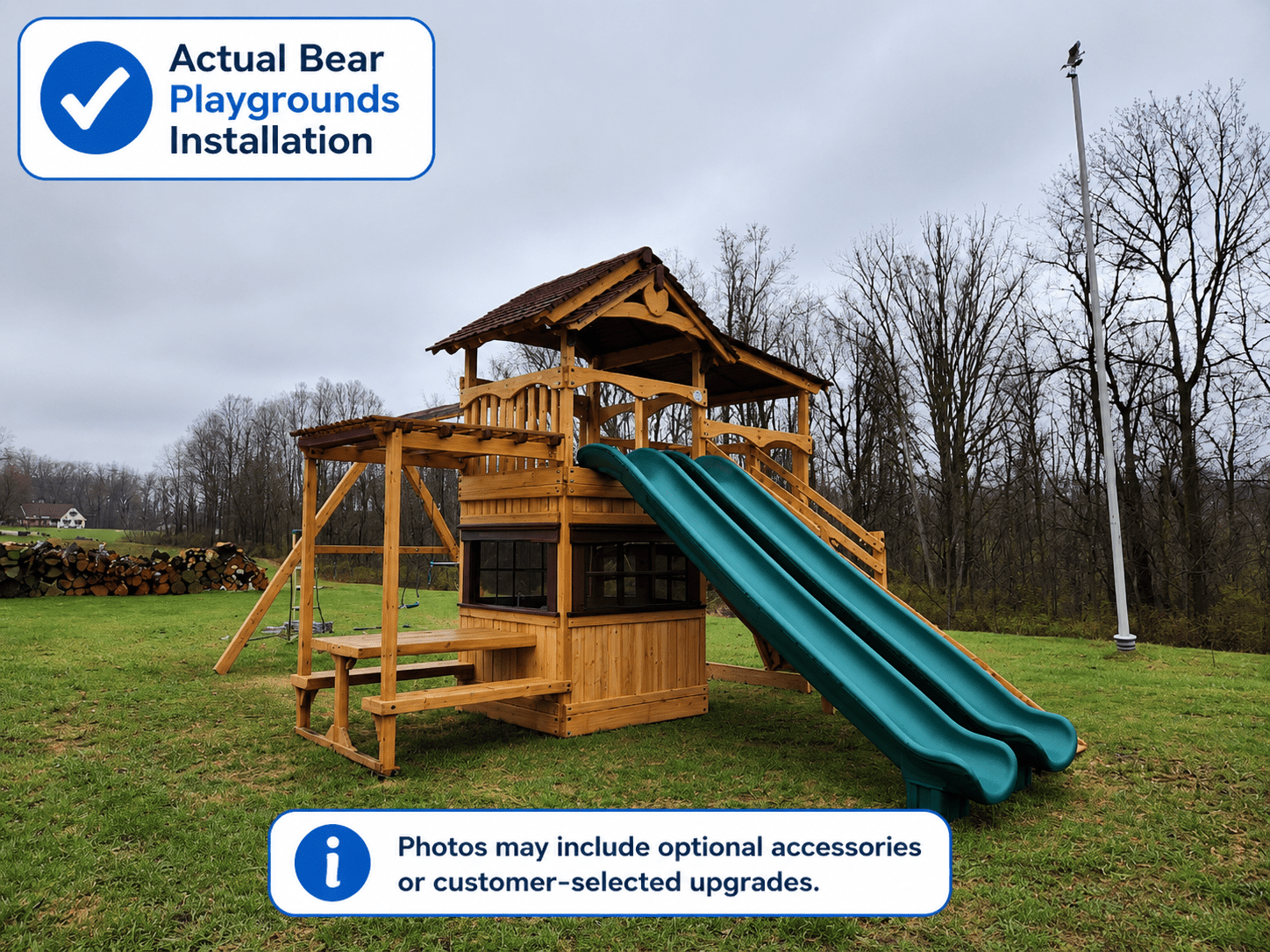 Backyard Adventures Titan Treehouse XL 4 - Bear Playgrounds