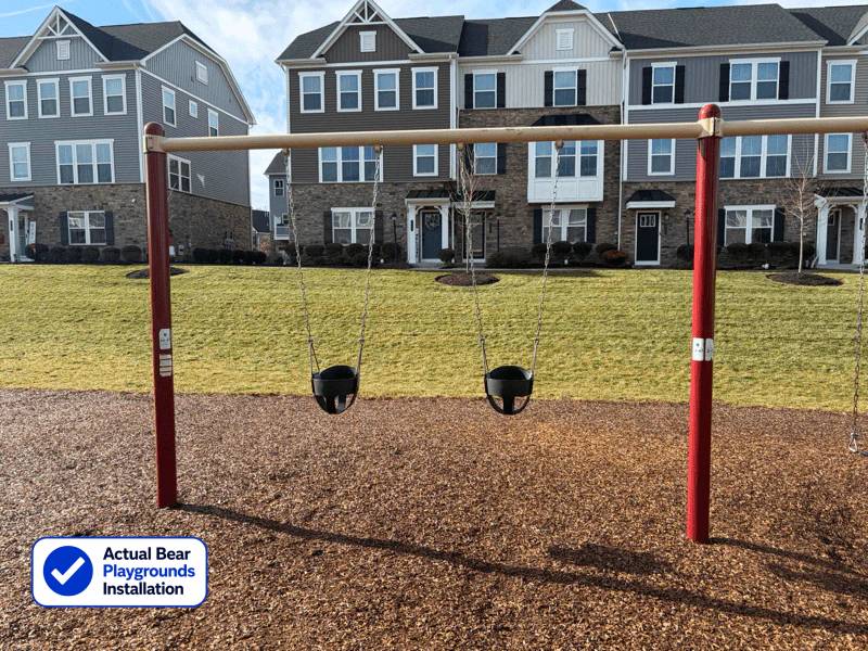 Engineered Wood Playground Mulch (Cu/Yd) - Bear Playgrounds