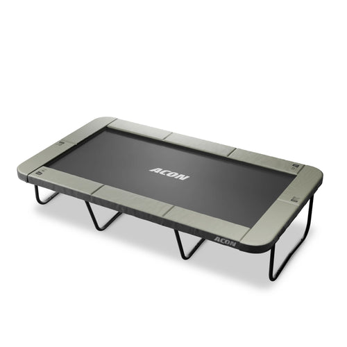 ACON 16 HD Rectangular Trampoline with Ladder - bearplaygrounds
