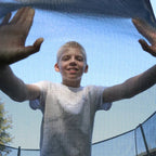 ACON Air Gen 2.0 14ft Round Trampoline with Net & Ladder - bearplaygrounds