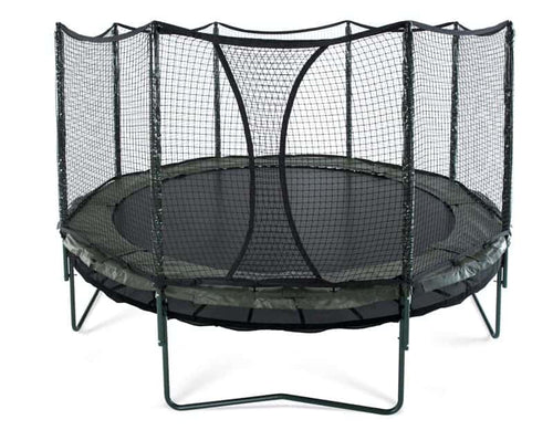 AlleyOop Double Bounce Trampoline - bearplaygrounds