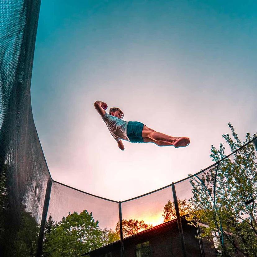 ACON 16 HD Rectangular Trampoline with Ladder
