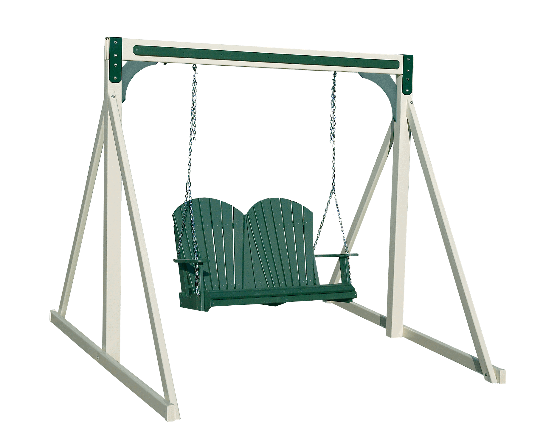 Fan Back Lawn Swing - bearplaygrounds