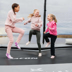 ACON X 17ft Rectangular Trampoline with Net & Ladder